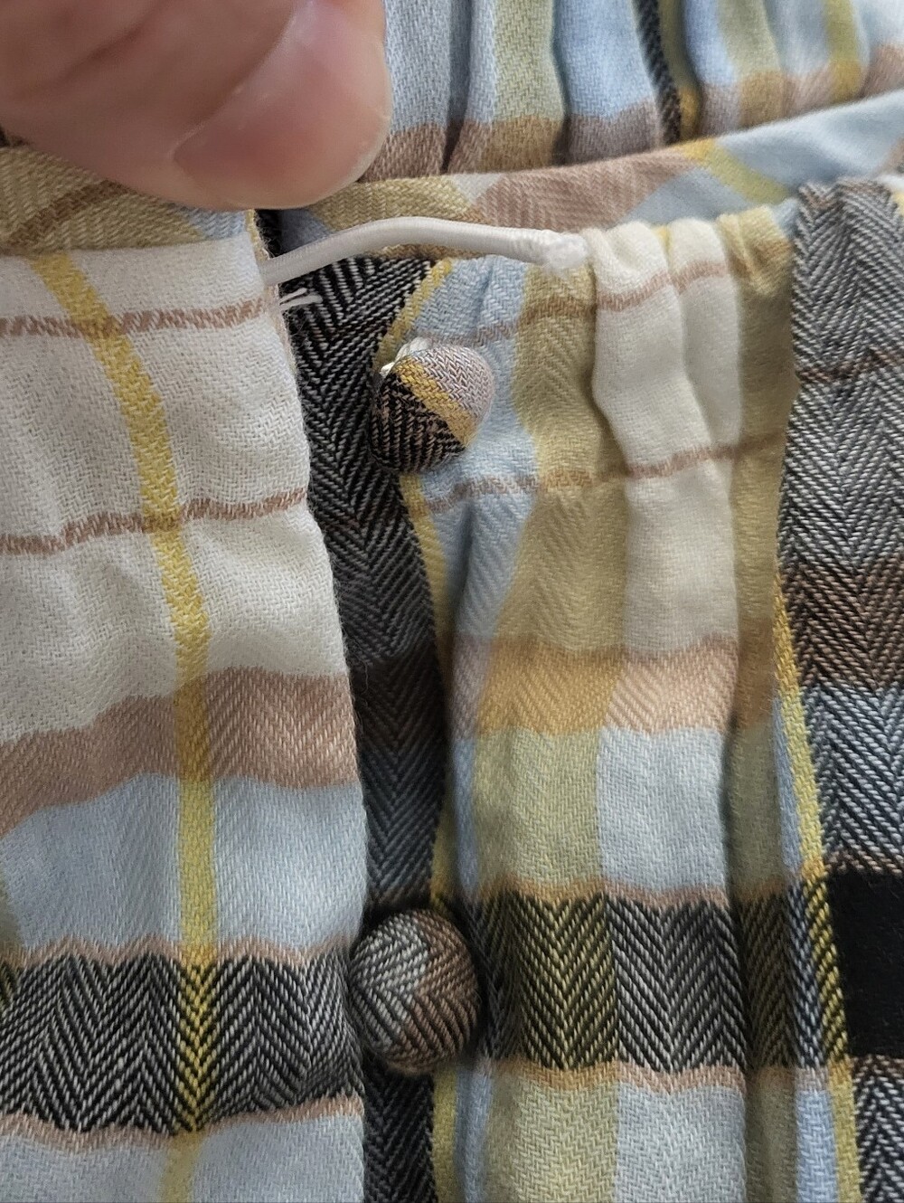 Anthropologie Peregrine Midi Dress Plaid Multicolor - Picture 7 of 8